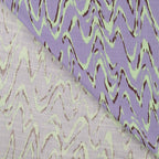 Viskose Stretch Waves - flieder/lemon *Videovorstellung*