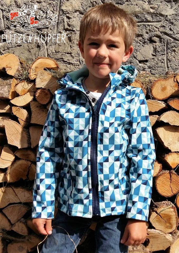 Designbeispiel: lillesol basics No.49 Softshelljacke