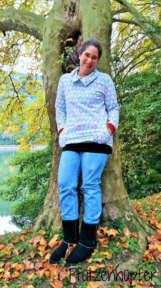 Designbeispiel: lillesol women No.13 Winterkombi Kleid & Shirt