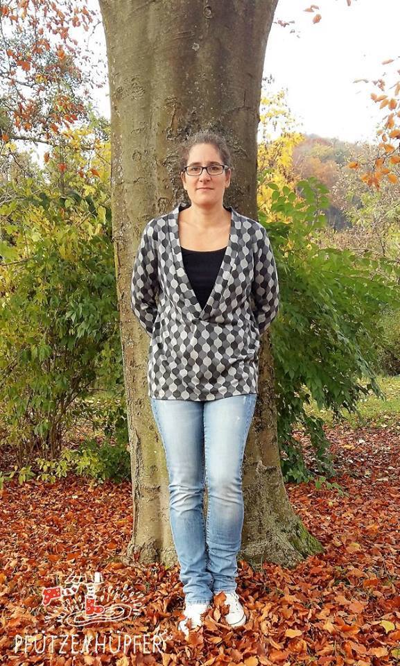 Designbeispiel: lillesol women No.24 Shirt mit V-Ausschnitt