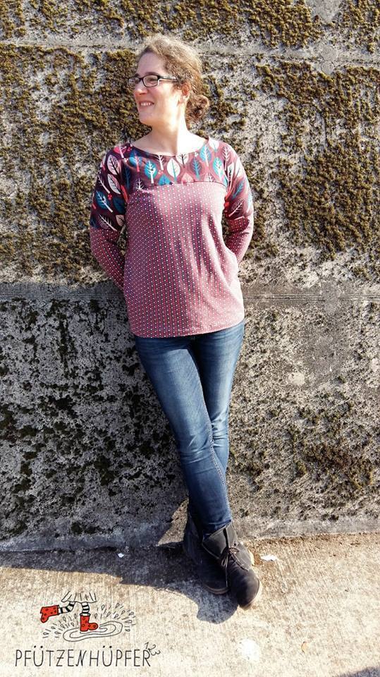Designbeispiel: lillesol women No.28 Frühlingsshirt