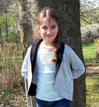 Designbeispiel: lillesol basics No.54 Cardigan mit Schalkragen