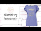 Video-Nähanleitung: Papierschnittmuster lillesol basics No.7 Sommershirt *mit Video-Nähanleitung* ✂✂✂