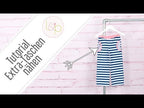 Video-Nähanleitung: Papierschnittmuster lillesol women No.15 Kapuzenjacke * mit Video-Nähanleitung * ✂✂✂