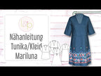 Video-Nähanleitung: Papierschnittmuster lillesol women No.42 Tunika/Kleid Mariluna *mit Video-Nähanleitung* ✂✂