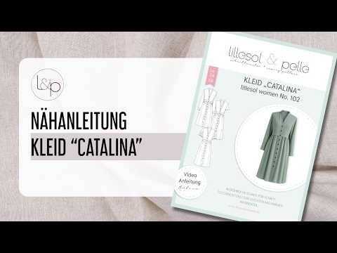 Video-Nähanleitung: Ebook / Schnittmuster lillesol women No.102 Kleid "Catalina" *mit Video-Nähanleitung*