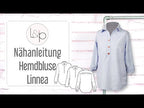 Video-Nähanleitung: Papierschnittmuster lillesol women No.79 Hemdbluse "Linnea" *mit Video-Nähanleitung*✂✂✂
