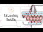 Video-Nähanleitung: Papierschnittmuster Basic Bag * mit Video-Nähanleitung * ✂✂✂