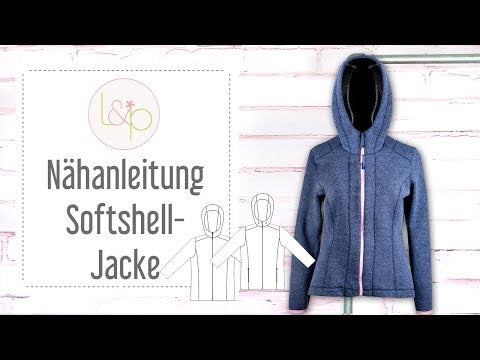 Video-Nähanleitung: Papierschnittmuster lillesol women No.21 Softshelljacke * mit Video-Nähanleitung * ✂✂✂