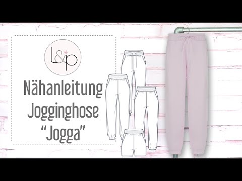 Video-Nähanleitung: Ebook / Schnittmuster lillesol men No4 Jogginghose "Jogga" mit Video-Nähanleitung