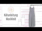 Video-Nähanleitung: Ebook / Schnittmuster lillesol women No.8 Maxikleid *mit Video-Nähanleitung*