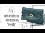 Video-Nähanleitung: Ebook / Schnittmuster Handtasche "Coveta" * mit Video-Nähanleitung *
