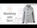 Video-Nähanleitung: Papierschnittmuster lillesol women No.33 Jacke Sierra *mit Video-Anleitung* ✂✂✂