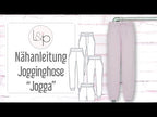 Video-Nähanleitung: Papierschnittmuster lillesol basics No.74 Jogginghose "Jogga" mit Video-Nähanleitung*✂✂✂