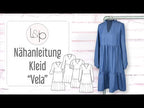 Video-Nähanleitung: Papierschnittmuster lillesol women No.96 Kleid "Vela" *mit Video-Nähanleitung ✂✂✂