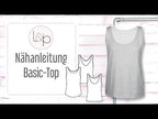 Video-Nähanleitung: Papierschnittmuster lillesol women No.73 Basic-Top *mit Video-Nähanleitung*✂✂✂