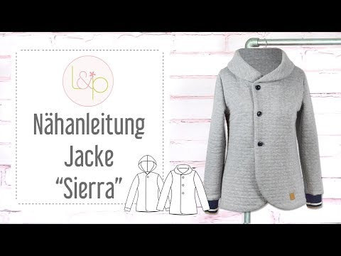 Video-Nähanleitung: Ebook / Schnittmuster lillesol basics No.60 Jacke Sierra *mit Video-Anleitung*