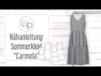 Video-Nähanleitung: Papierschnittmuster lillesol women No.89 Sommerkleid "Carmela" *mit Video-Nähanleitung ✂✂✂
