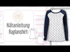 Video-Nähanleitung: Papierschnittmuster lillesol basics No.29 Raglan-Shirt * mit Video-Nähanleitung * ✂✂✂