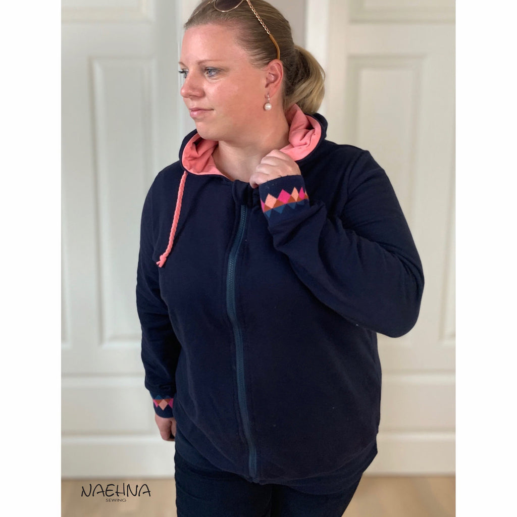 Designbeispiel: lillesol women No.15 Kapuzenjacke