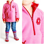 Ebook / Schnittmuster lillesol basic No.23 Fleece-Pulli