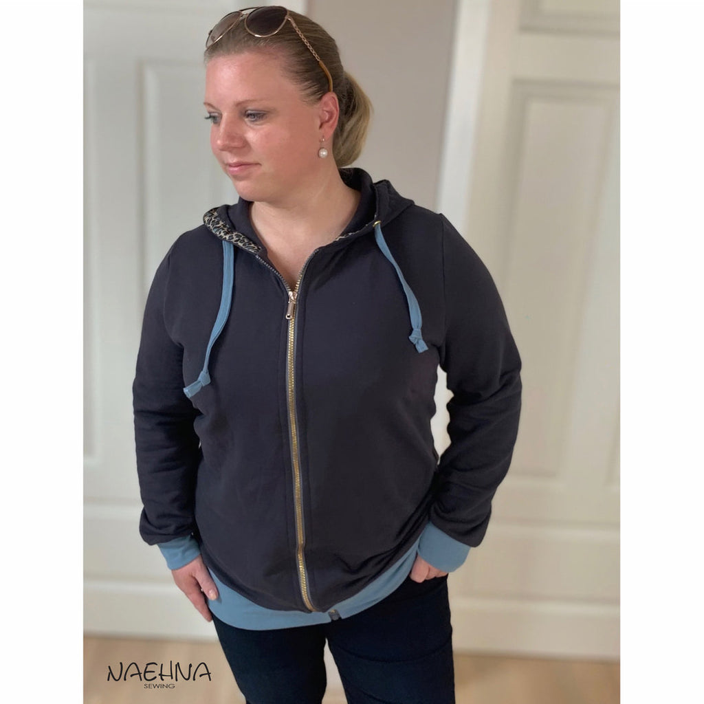 Designbeispiel: lillesol women No.15 Kapuzenjacke
