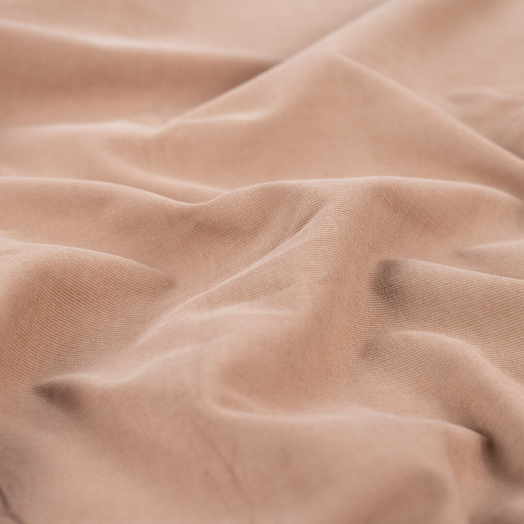Baumwoll Feincord uni - camel