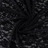 Spitze dehnbar - schwarz