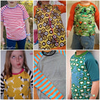 Papierschnittmuster lillesol basics No.29 Raglan-Shirt * mit Video-Nähanleitung * ✂✂✂