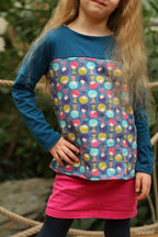 Designbeispiel: lillesol basics No.53 Frühlingsshirt