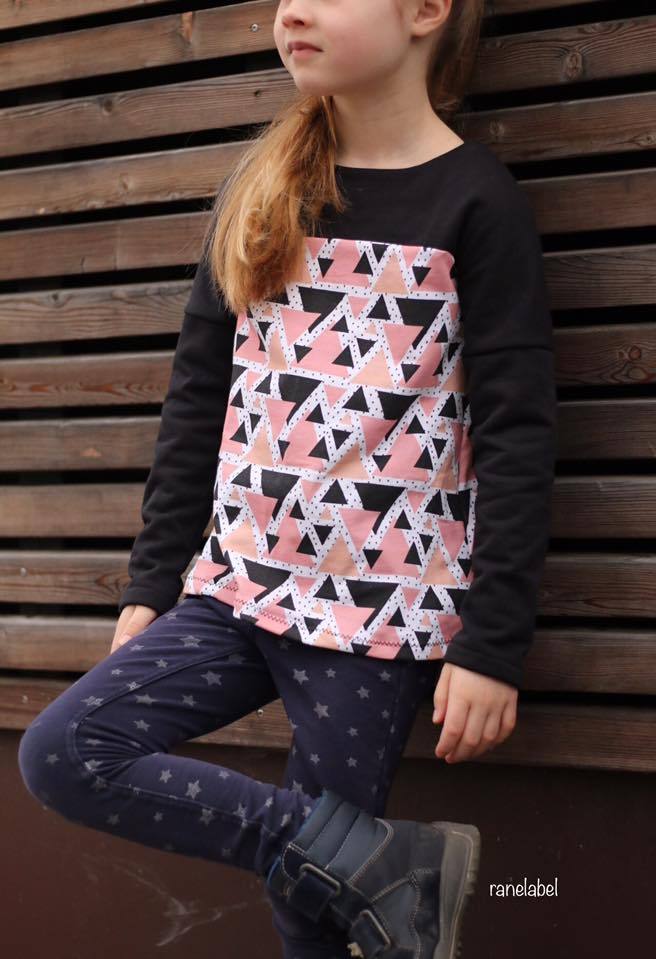 Designbeispiel: lillesol basics No.53 Frühlingsshirt