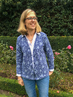 Designbeispiel: lillesol women No.59 Basic-Strickjacke