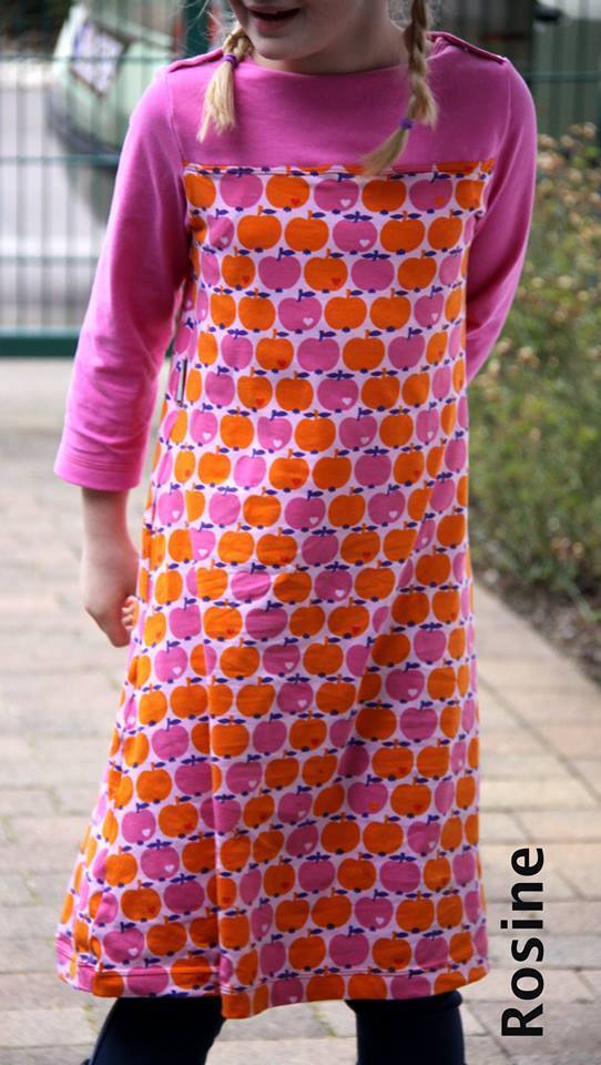 Designbeispiel: lillesol basics No.47 Frühlingskombi Kleid & Shirt