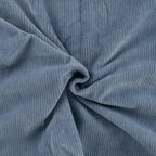 Cord Jersey - elastisch mit klassischer Rillenstruktur - dusty blue