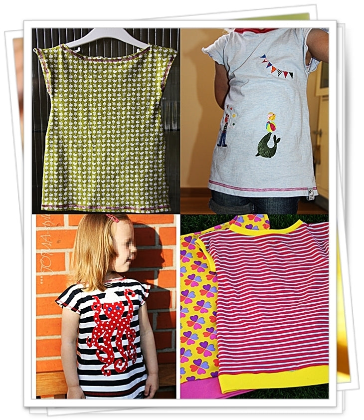 Designbeispiel: lillesol basics No.7 Sommershirt