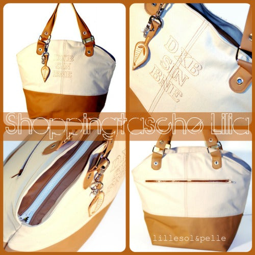 Ebook / Schnittmuster Shoppingtasche Lilia