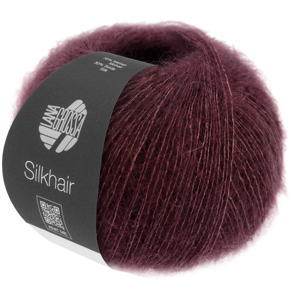 Silkhair – Lana Grossa – dunkelrot / 177