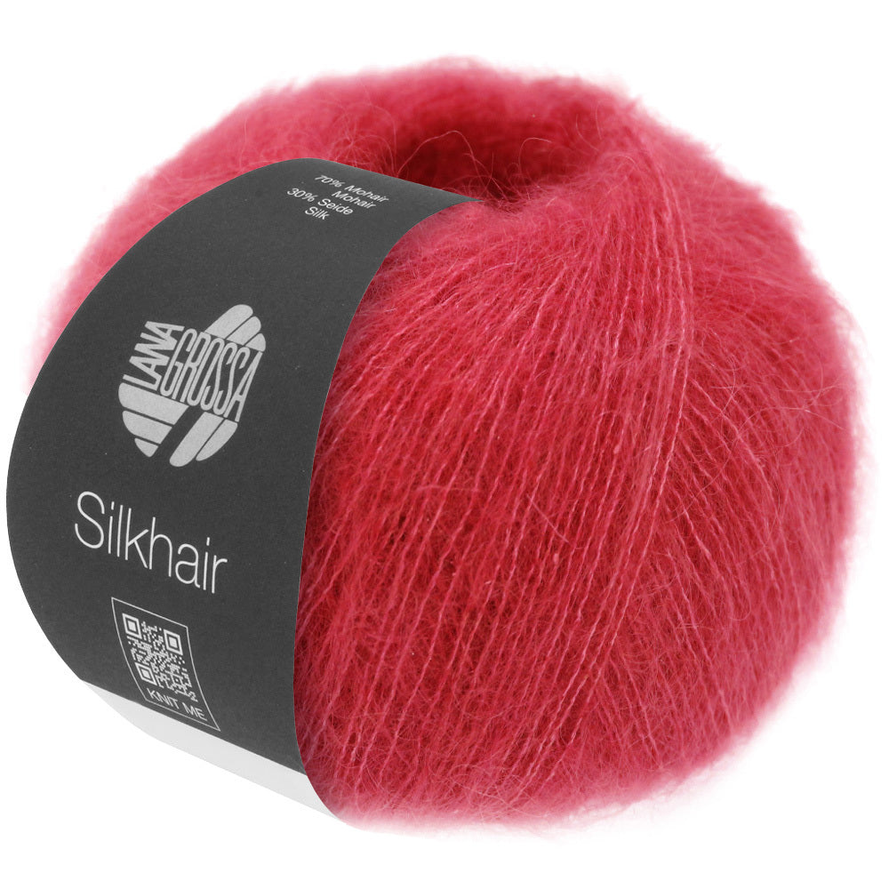 Silkhair – Lana Grossa – bonbonrot / 198