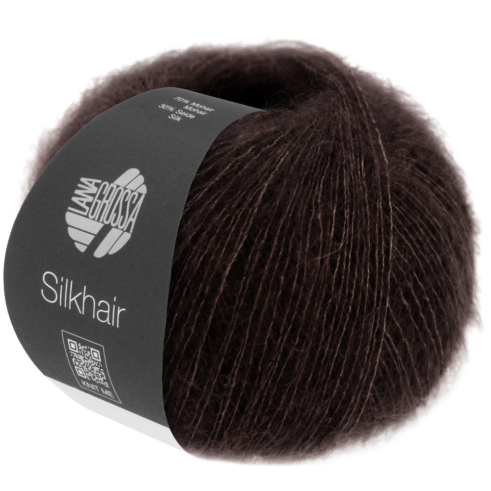 Silkhair – Lana Grossa – schwarzbraun / 209