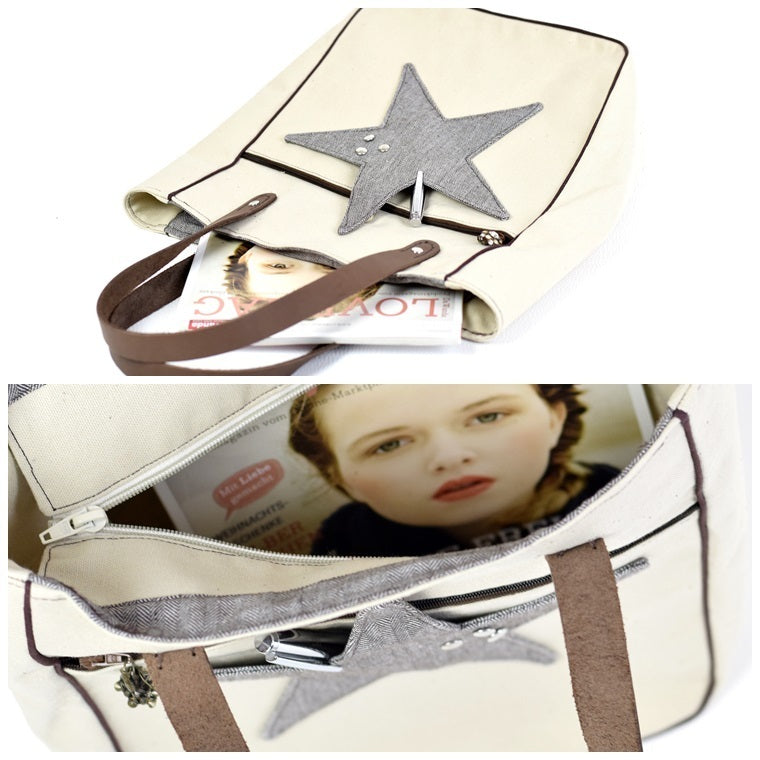 Ebook / Schnittmuster Schultertasche Star