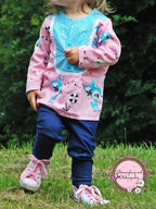 Designbeispiel: lillesol stars No.14 Evita-Bluse