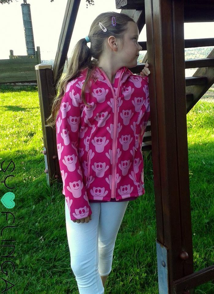 Designbeispiel: lillesol basics No.49 Softshelljacke