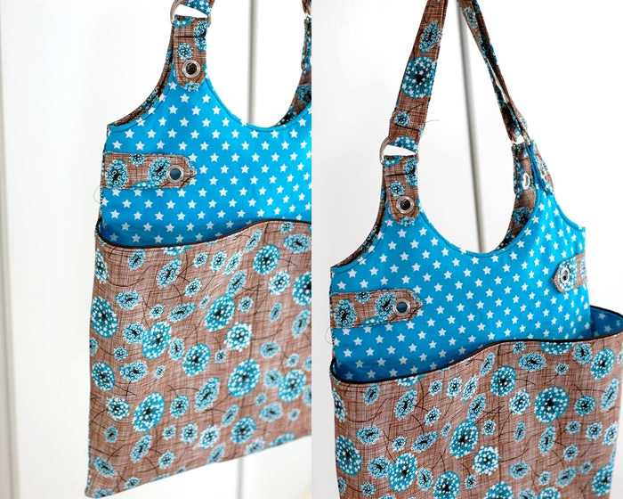 Ebook / Schnittmuster Schultertasche Lorelai