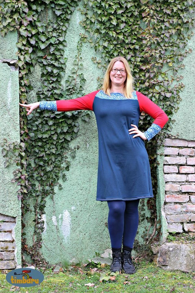 Designbeispiel: lillesol women No.18 Frühlingskombi Kleid & Shirt