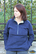 Designbeispiel: lillesol women No.12 Fleece-Pulli