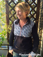 Designbeispiel: lillesol women No.12 Fleece-Pulli