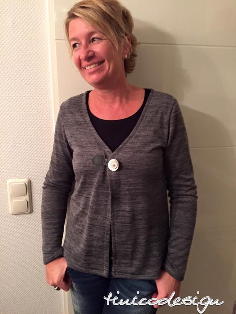 Designbeispiel: lillesol women No.11 Cardigan