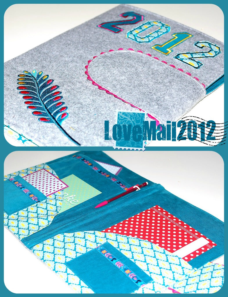 Ebook / Schnittmuster Briefmappe LoveMail