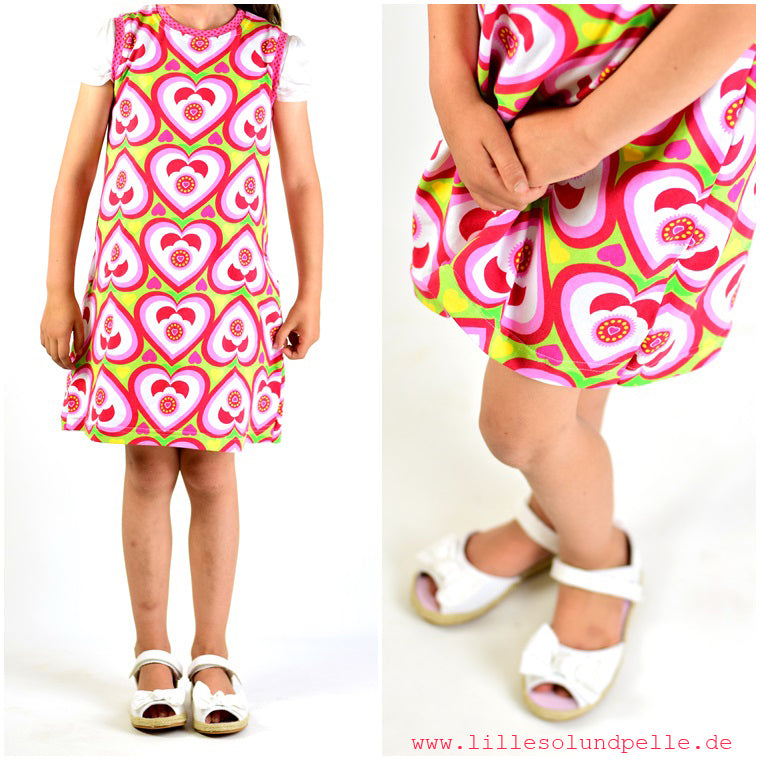 Designbeispiel: lillesol basic No.2 Tunika-Kleid