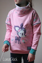 Designbeispiel: lillesol basics No.65 Raglan-Hoodie
